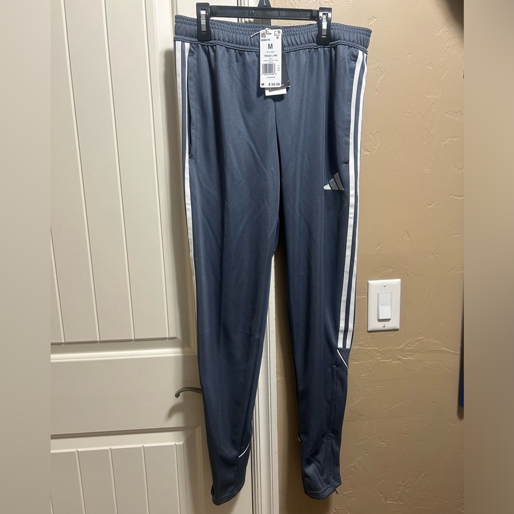 Adidas Grey Sweatpants Medium